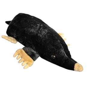 Adore Black and Tan Cuddly Mole Stuffed Plush 14in Long